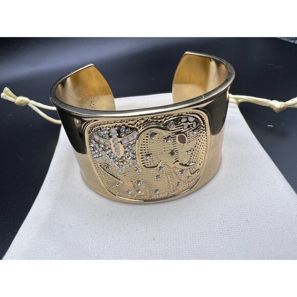 Lilly Pulitzer Elephant Cuff Bracelet - Picture 4 of 6